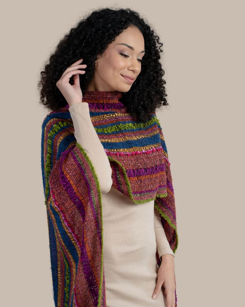 Raymi Alpaca Wool Wrap Shawl