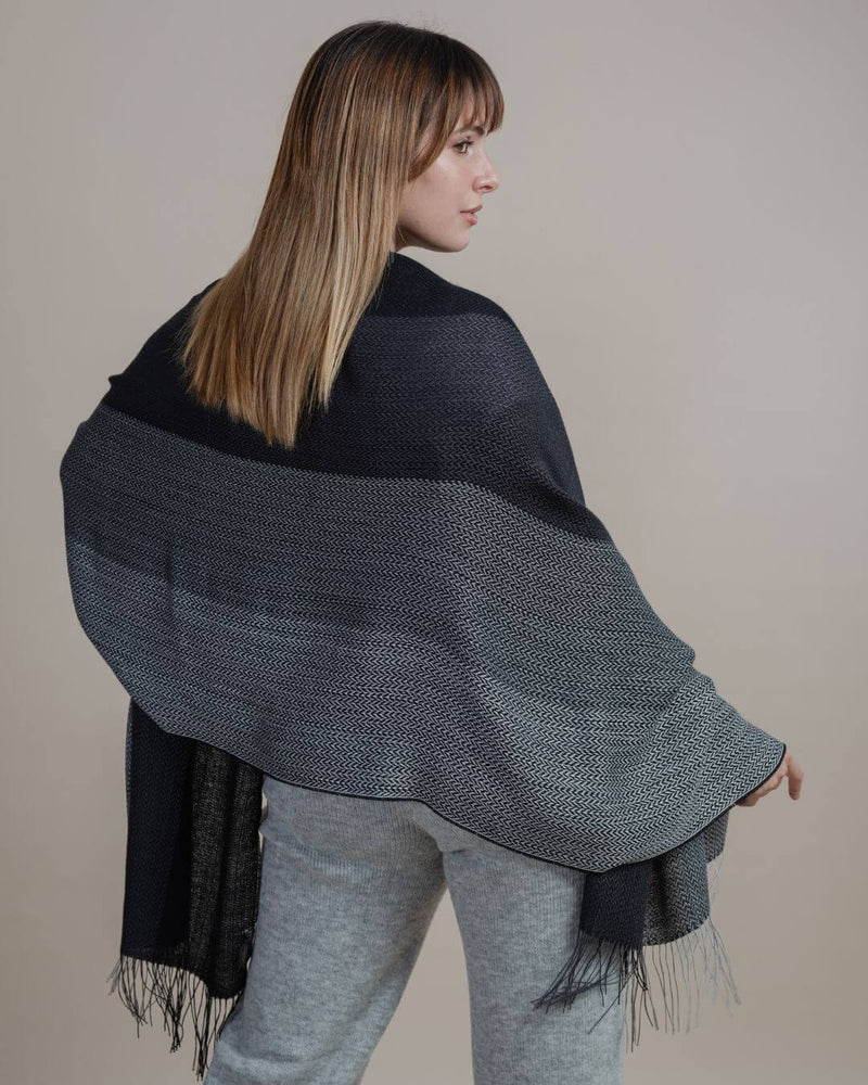 Urma Alpaca Wool & Silk Shawl