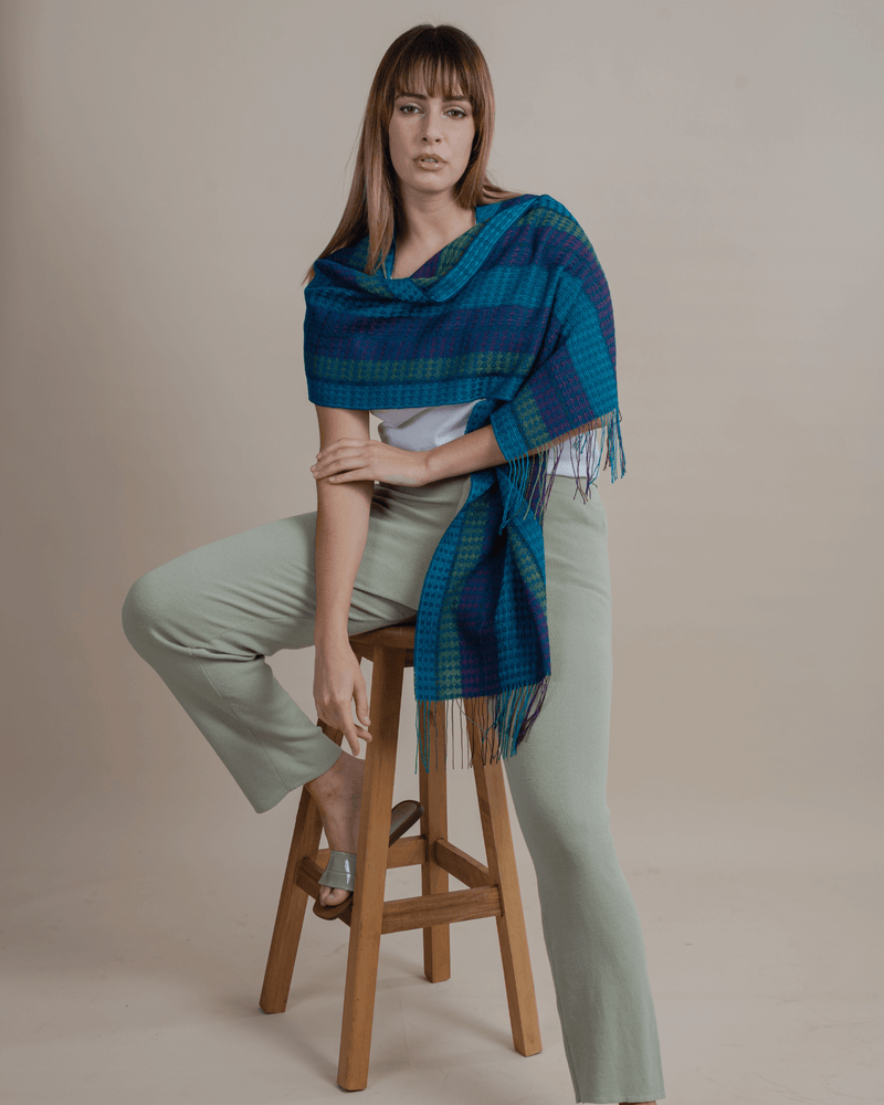 Asiri Alpaca Wool & Silk Scarf