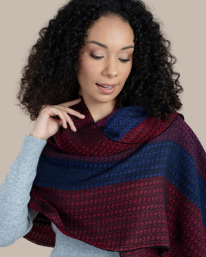 Urma Alpaca Wool & Silk Shawl