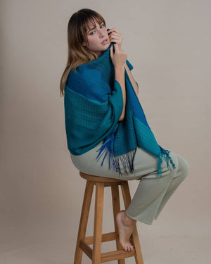 Urma Alpaca Wool & Silk Shawl