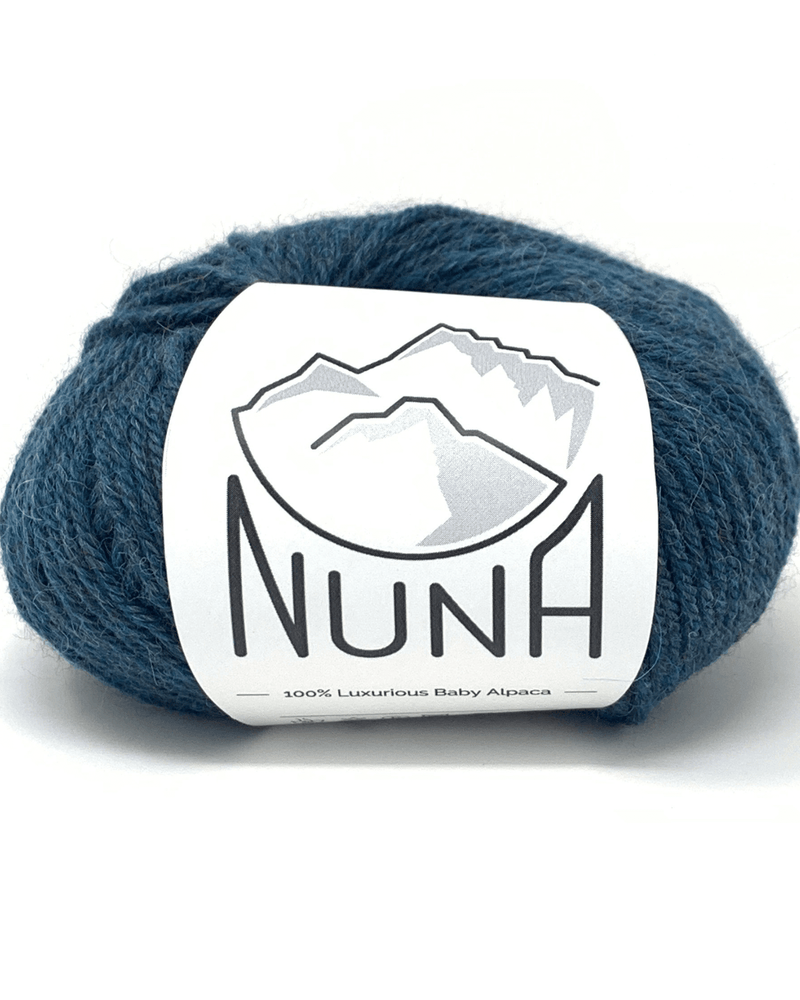 Blue Baby Alpaca Yarn From Peru for Crocheting or Knitting/ INDIECITA DK  Baby Alpaca Yarn/ Luxurious and Soft Alpaca Yarn 